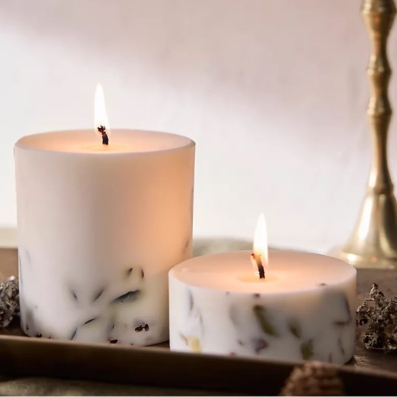 Ashberry and Bilberry leaves pressed pillar - Picture 3 of 7